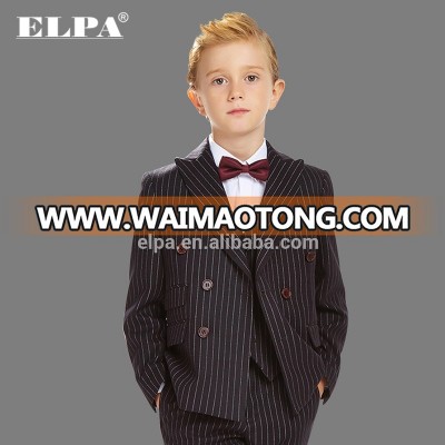 ELPA NXB 0062 Vertical Striped three pieces boys suits for show